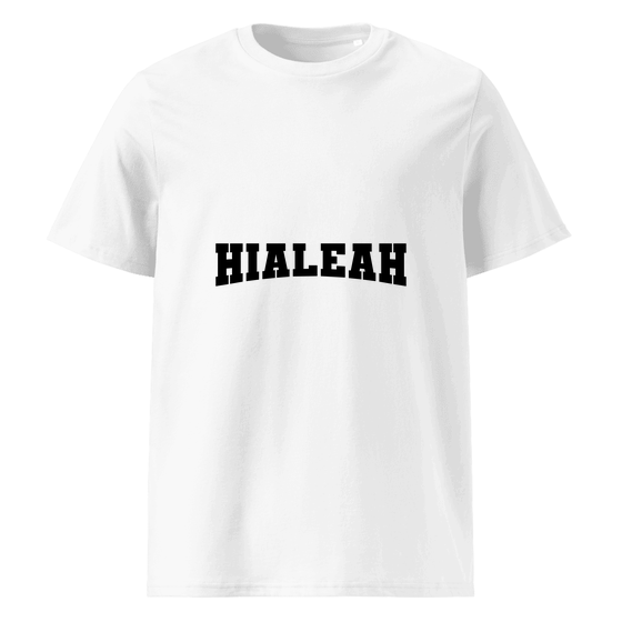 Hialeah T-Shirt with Varsity17 design (White)