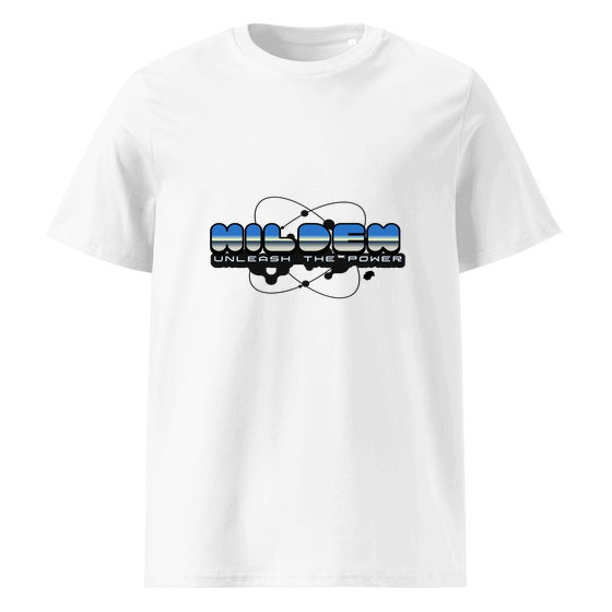 Hilden T-Shirt mit Atom-Design (Weiß)