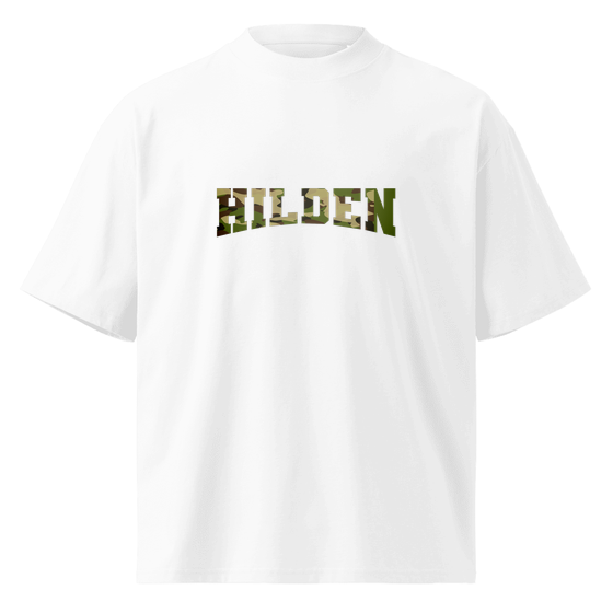 Hilden T-Shirt mit Camouflage-Design (Weiß) – Produktansicht