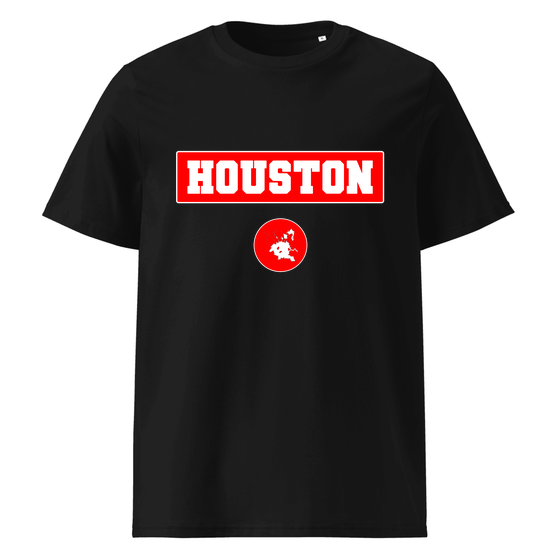 Houston T-Shirt with Signal14 design (Black)