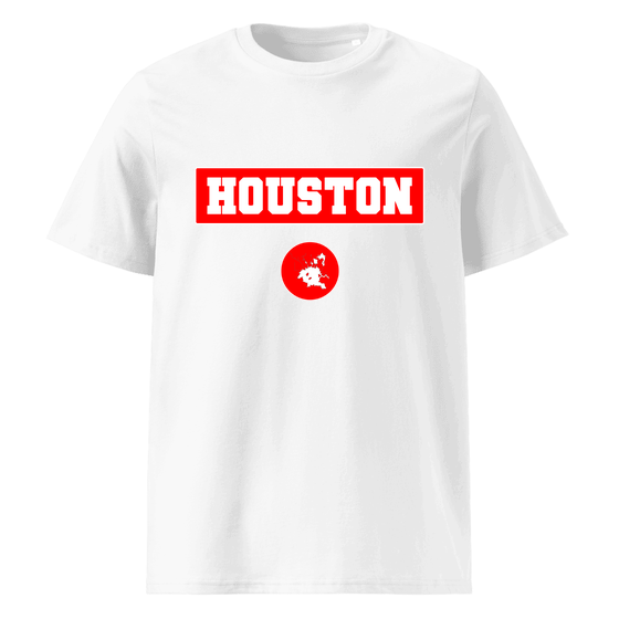 Houston T-Shirt with Signal14 design (White) – Produktansicht