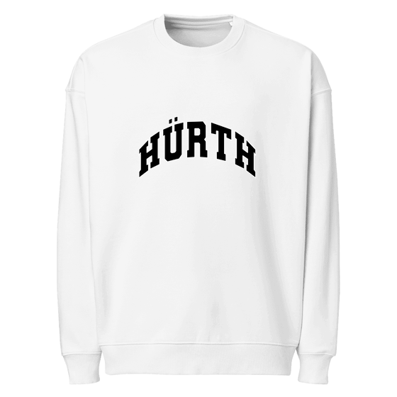 Hürth Sweatshirt mit Varsity3-Design (Weiß)