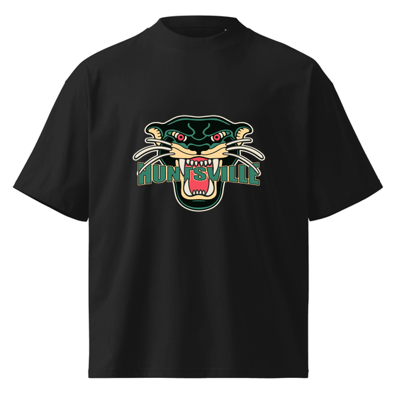 Huntsville T-Shirt with Panther design (Black)