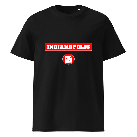 Indianapolis T-Shirt with Signal14 design (Black)