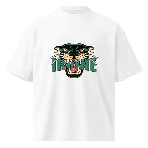 Irvine T-Shirt with Panther design (White) – Produktansicht