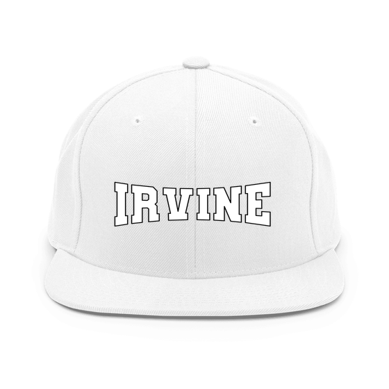 Irvine Cap with Varsity4 design (White)