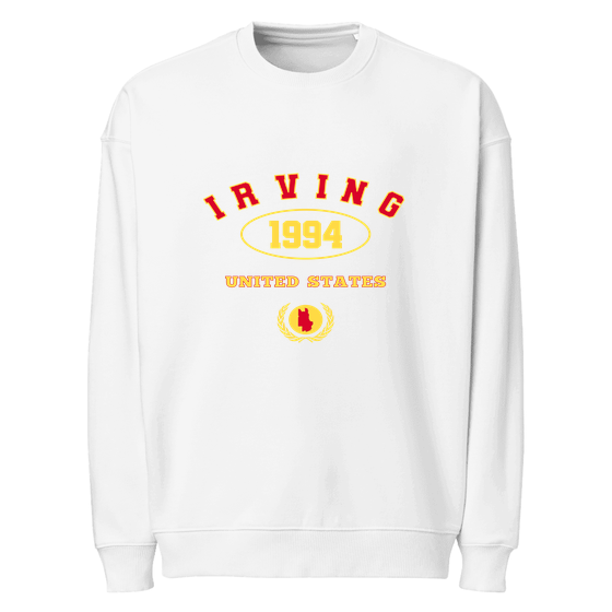 Irving Sweatshirt with University 1994 design (White)