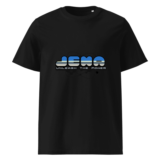 Jena T-Shirt mit Atom-Design (Schwarz) – Produktansicht