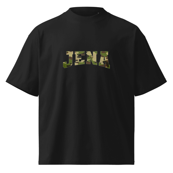Jena T-Shirt mit Camouflage-Design (Schwarz) – Produktansicht