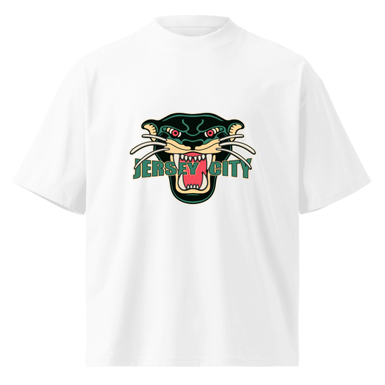 Jersey City T-Shirt with Panther design (White) – Produktansicht