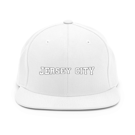 Jersey City Cap with Varsity4 design (White)