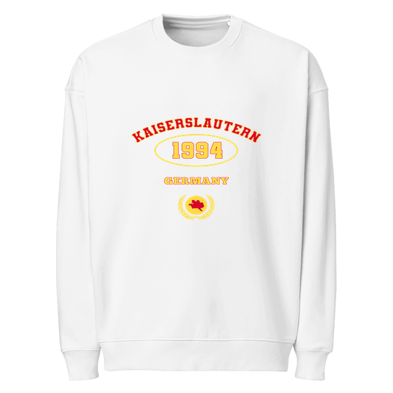 Kaiserslautern Sweatshirt mit University 1994-Design (Weiß)