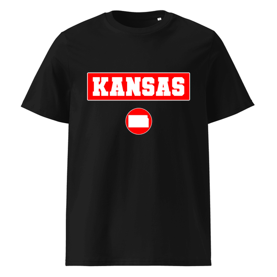 Kansas T-Shirt with Signal14 design (Black)
