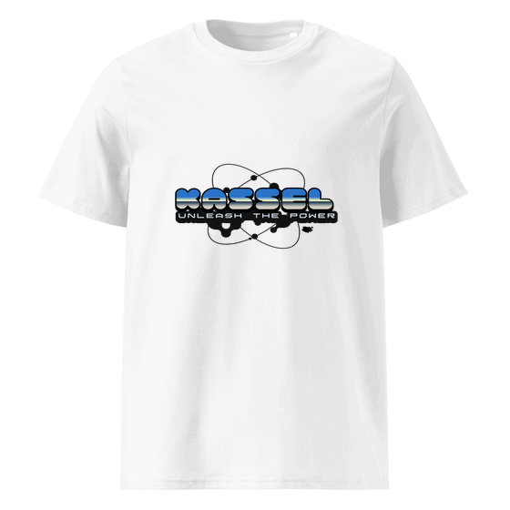 Kassel T-Shirt mit Atom-Design (Weiß)