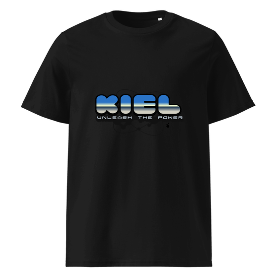 Kiel T-Shirt mit Atom-Design (Schwarz)