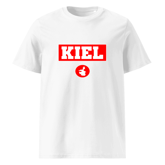 Kiel T-Shirt mit Signal14-Design (Weiß) – Produktansicht