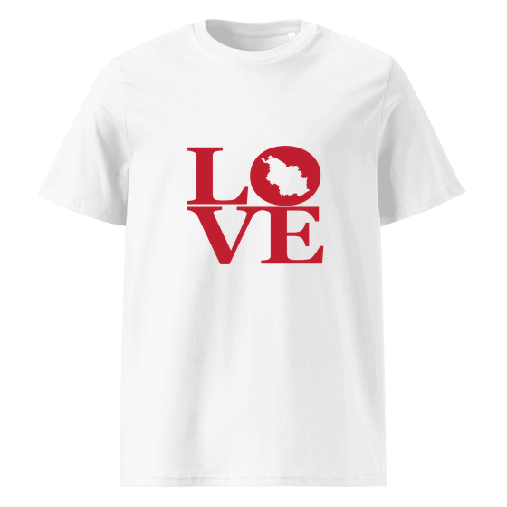 Köln T-Shirt mit Love-Design (Weiß)