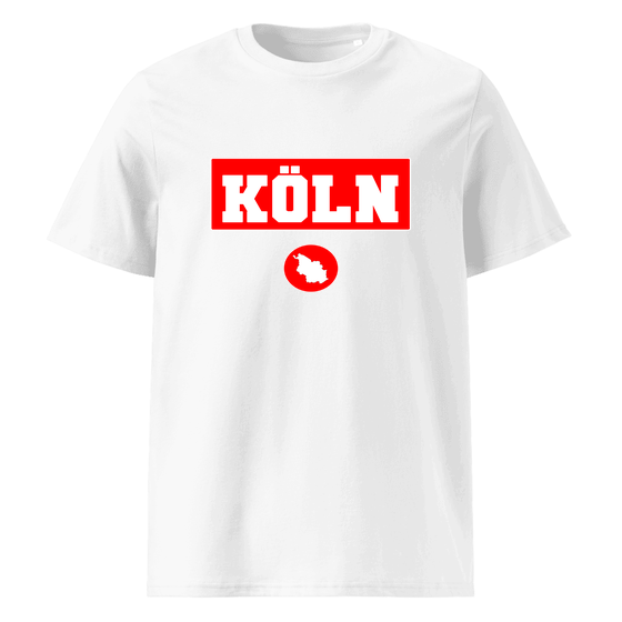 Köln T-Shirt mit Signal14-Design (Weiß) – Produktansicht