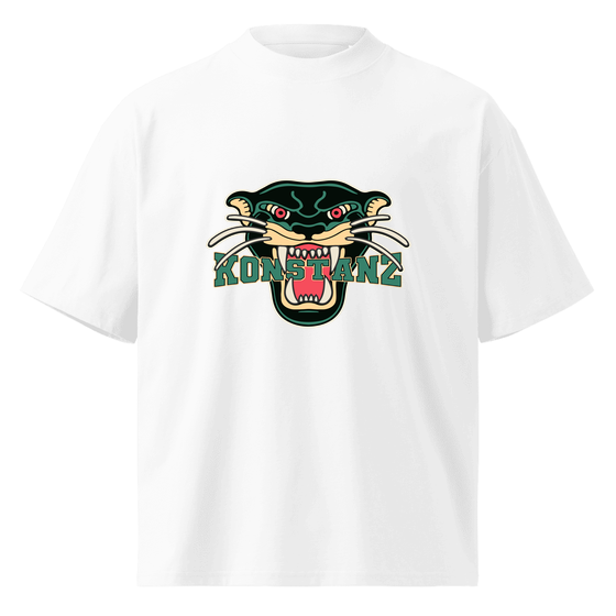 Konstanz T-Shirt mit Panther-Design (Weiß) – Produktansicht