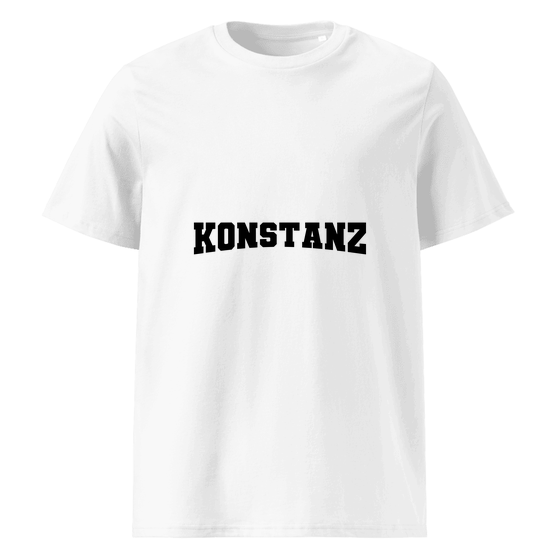 Konstanz T-Shirt mit Varsity17-Design (Weiß) – Produktansicht