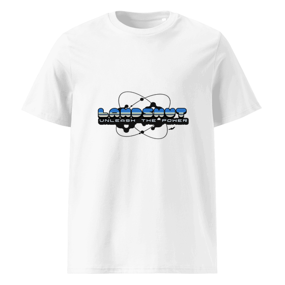 Landshut T-Shirt mit Atom-Design (Weiß)