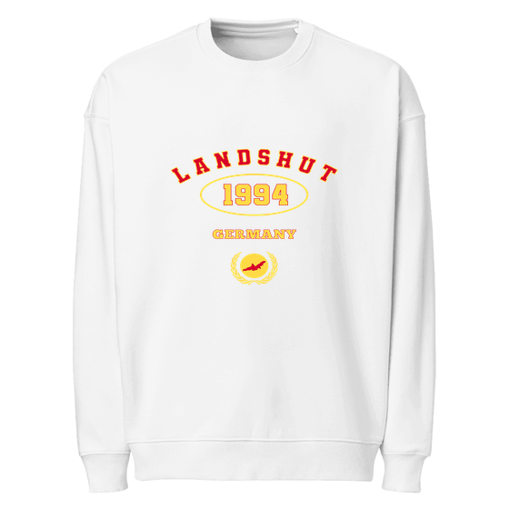 Landshut Sweatshirt mit University 1994-Design (Weiß)