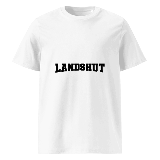 Landshut T-Shirt mit Varsity17-Design (Weiß)