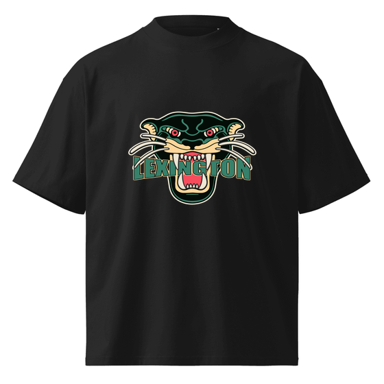 Lexington T-Shirt with Panther design (Black)