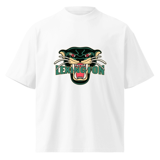 Lexington T-Shirt with Panther design (White) – Produktansicht