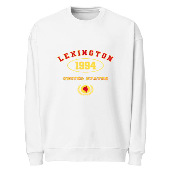 Lexington Sweatshirt with University 1994 design (White) – Produktansicht