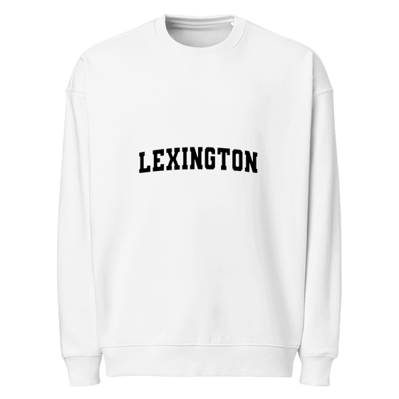 Lexington Sweatshirt with Varsity3 design (White)