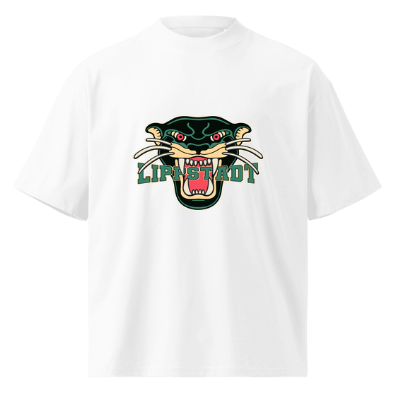 Lippstadt T-Shirt mit Panther-Design (Weiß) – Produktansicht
