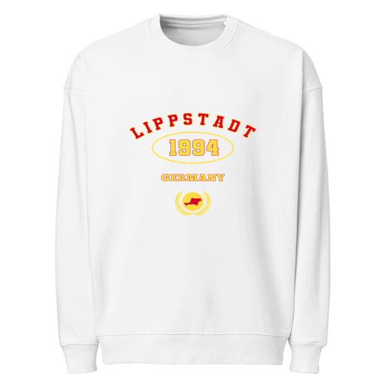 Lippstadt Sweatshirt mit University 1994-Design (Weiß)