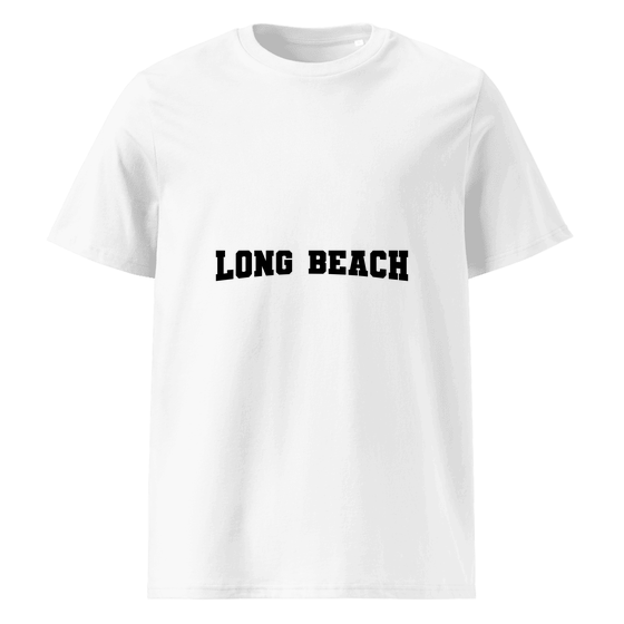 Long Beach T-Shirt with Varsity17 design (White)