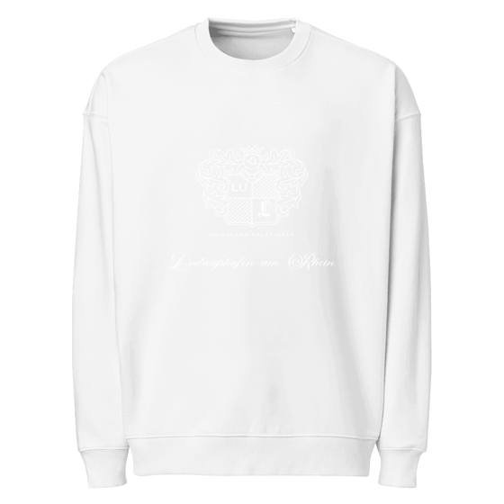 Ludwigshafen am Rhein Sweatshirt mit Seal-Design (Weiß)