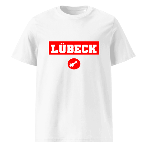 Lübeck T-Shirt mit Signal14-Design (Weiß)