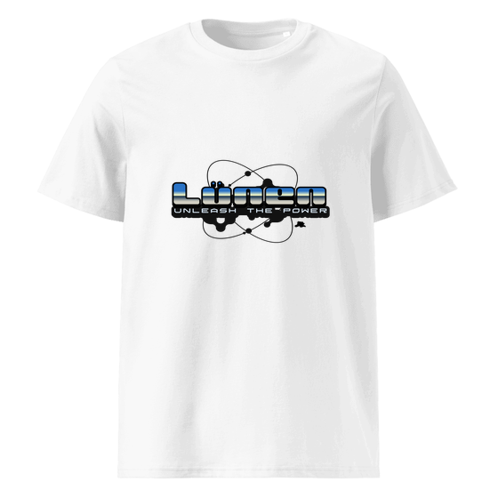 Lünen T-Shirt mit Atom-Design (Weiß)