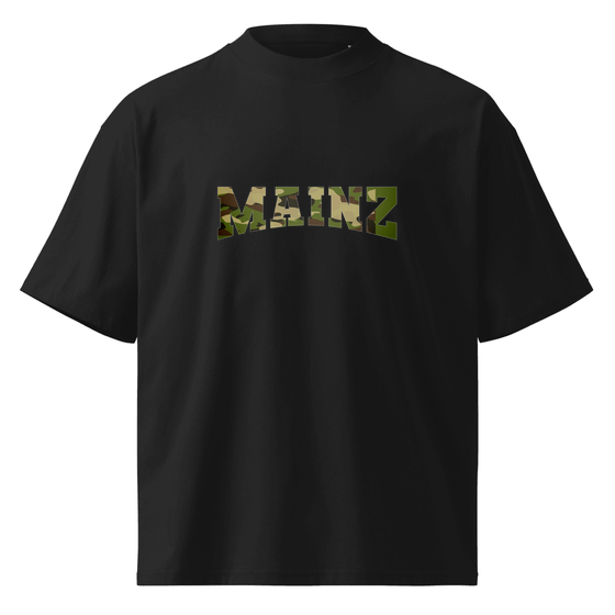 Mainz T-Shirt mit Camouflage-Design (Schwarz) – Produktansicht