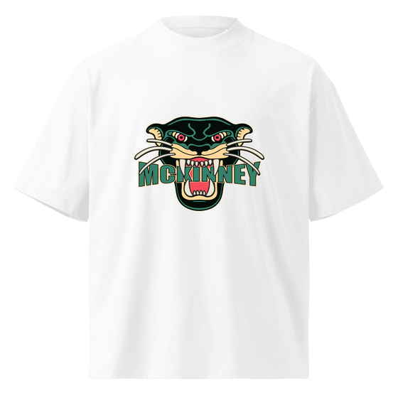 McKinney T-Shirt with Panther design (White) – Produktansicht