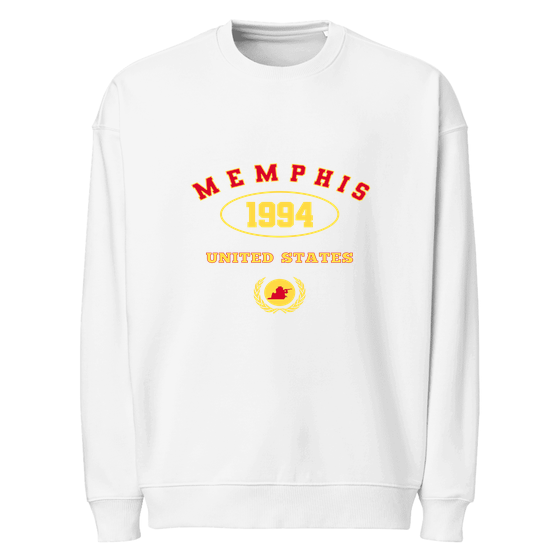 Memphis Sweatshirt with University 1994 design (White)