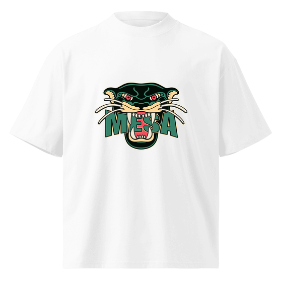 Mesa T-Shirt with Panther design (White) – Produktansicht