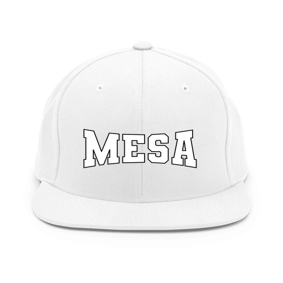 Mesa Cap with Varsity4 design (White)