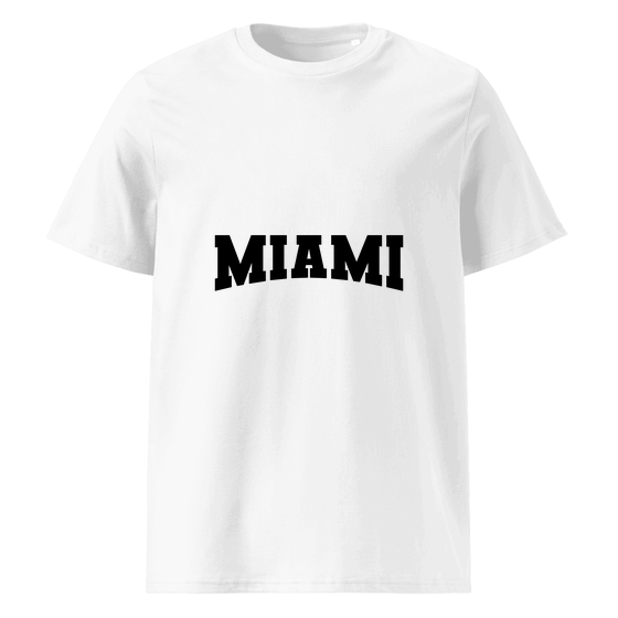 Miami T-Shirt with Varsity17 design (White)