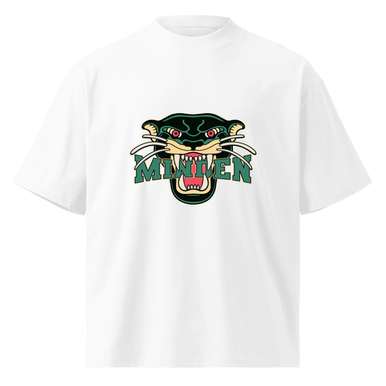 Minden T-Shirt mit Panther-Design (Weiß) – Produktansicht