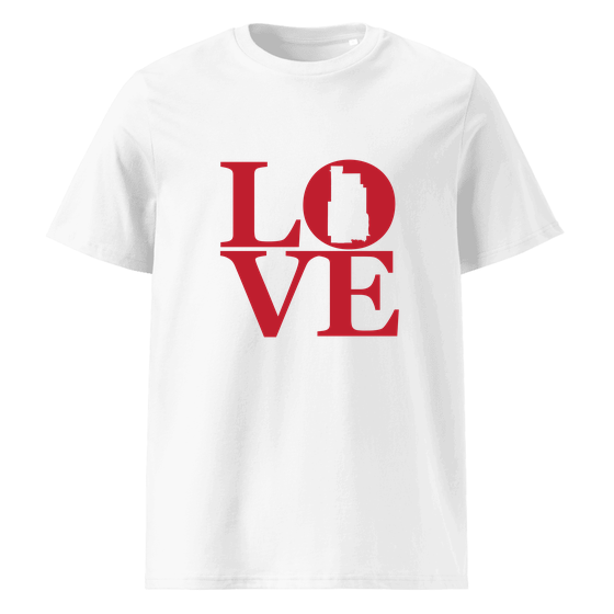 Minneapolis T-Shirt with Love design (White)