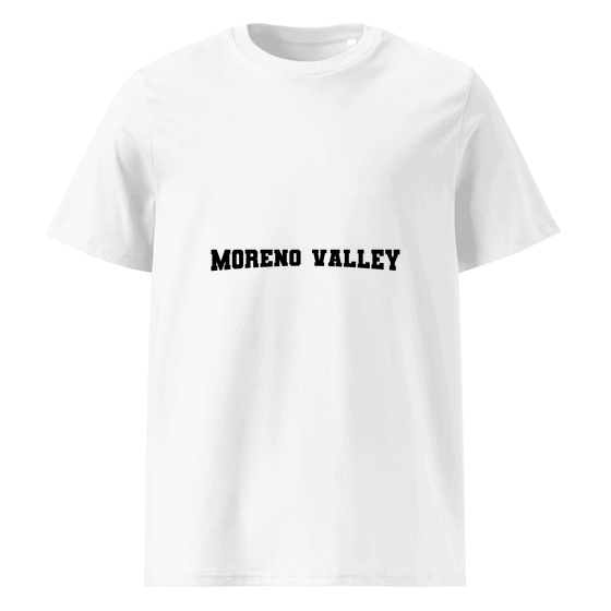 Moreno Valley T-Shirt with Varsity17 design (White)