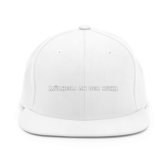 Mülheim an der Ruhr Cap mit Varsity4-Design (Weiß)