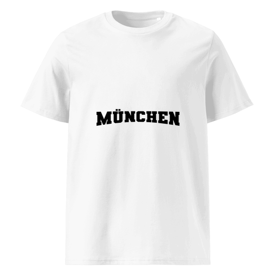 München T-Shirt mit Varsity17-Design (Weiß)
