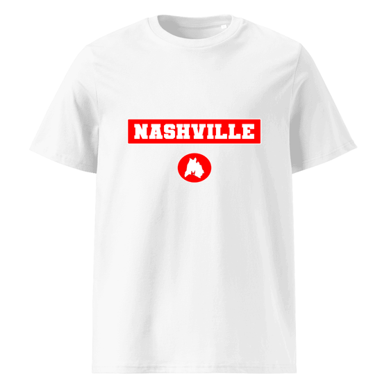 Nashville T-Shirt with Signal14 design (White) – Produktansicht