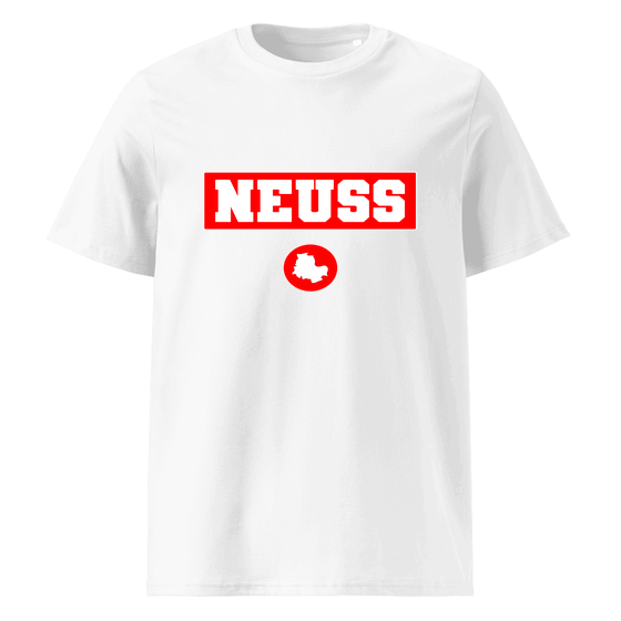 Neuss T-Shirt mit Signal14-Design (Weiß) – Produktansicht